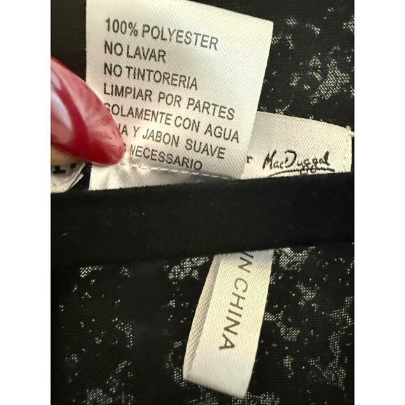 2for30💥‼️Bar‎ III Sequin Mini Slip Dress Size M Black Metallic Dance - Picture 14 of 16